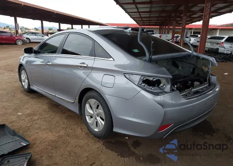 2015 Hyundai Sonata Hybrid z USA, uszkodzony, nr VIN KMHEC4A41FA129224